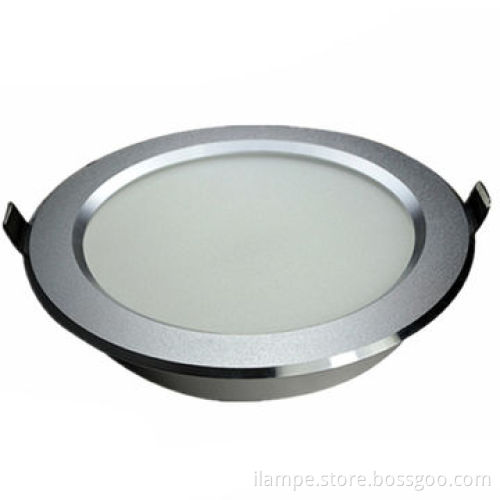 Newly designed golden silver 7W LED downlight with aluminum cover